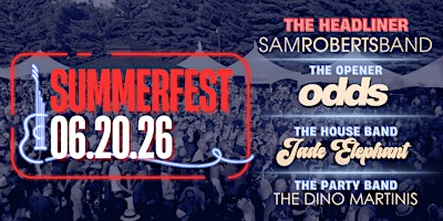 SUMMERFEST: SAM ROBERTS BAND & Odds | Parkland Community Centre / Park96