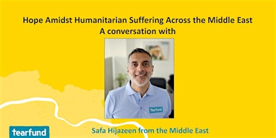 HOPE AMIDST HUMANITARIAN SUFFERING ACROSS THE MIDDLE EAST | Poverest Road Baptist Church