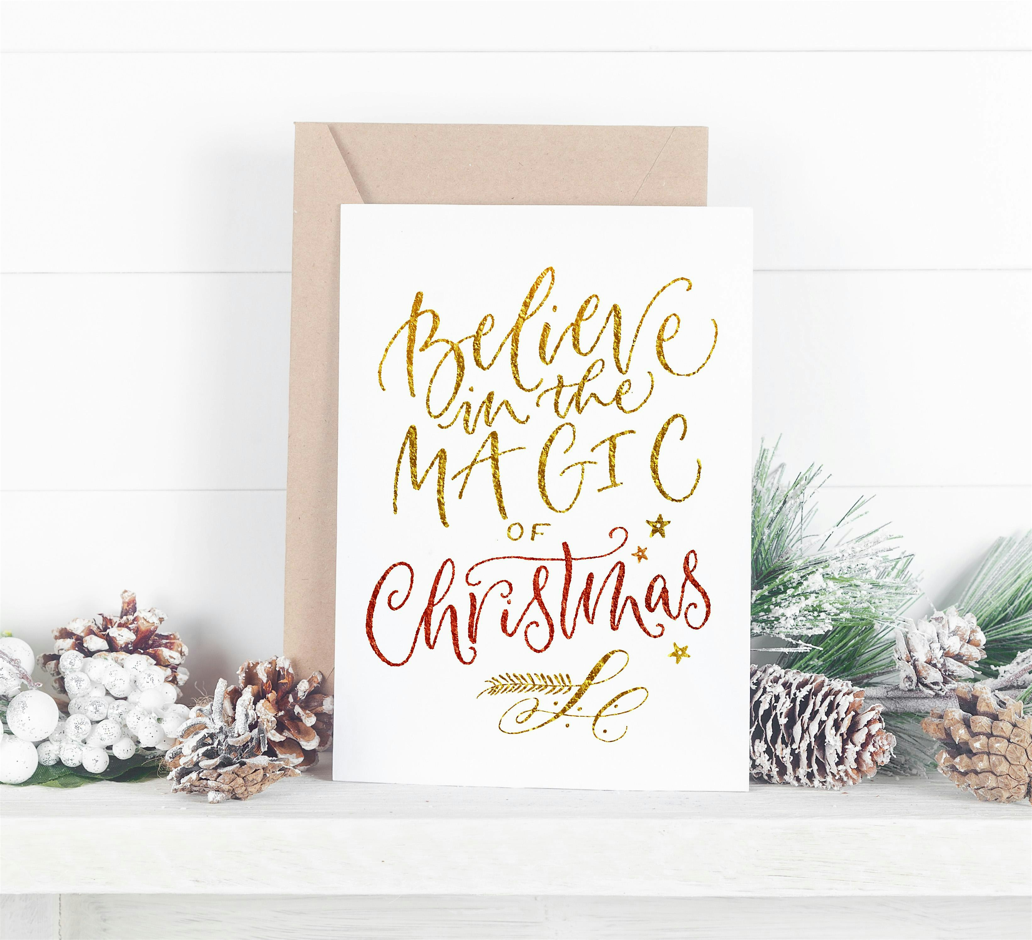 Warrington: Christmas Beginners Calligraphy | Number 9