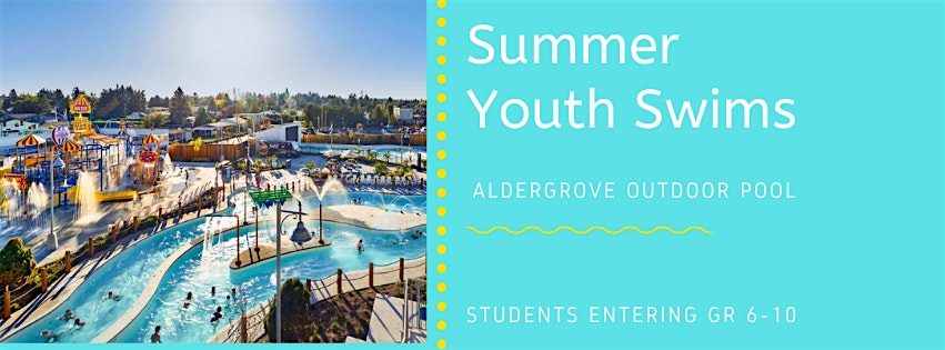 Youth Swims at Aldergrove Outdoor Pool | Aldergrove Community Pool