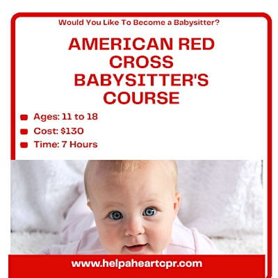 American Red Cross Babysitting Class | Help-A-Heart CPR, LLC