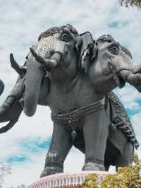 ช้างสามเศียร พิพิธภัณฑ์ช้างเอราวัณ🐘🐘🐘