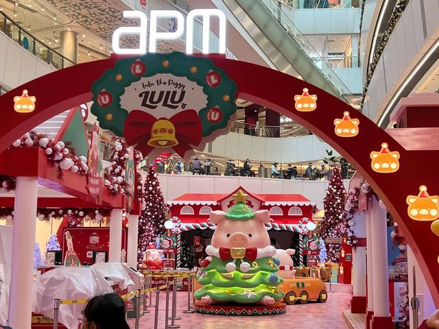 罐頭豬Lulu聖誕冬日小鎮@apm 罐頭豬Lulu聖誕冬日小鎮@apm