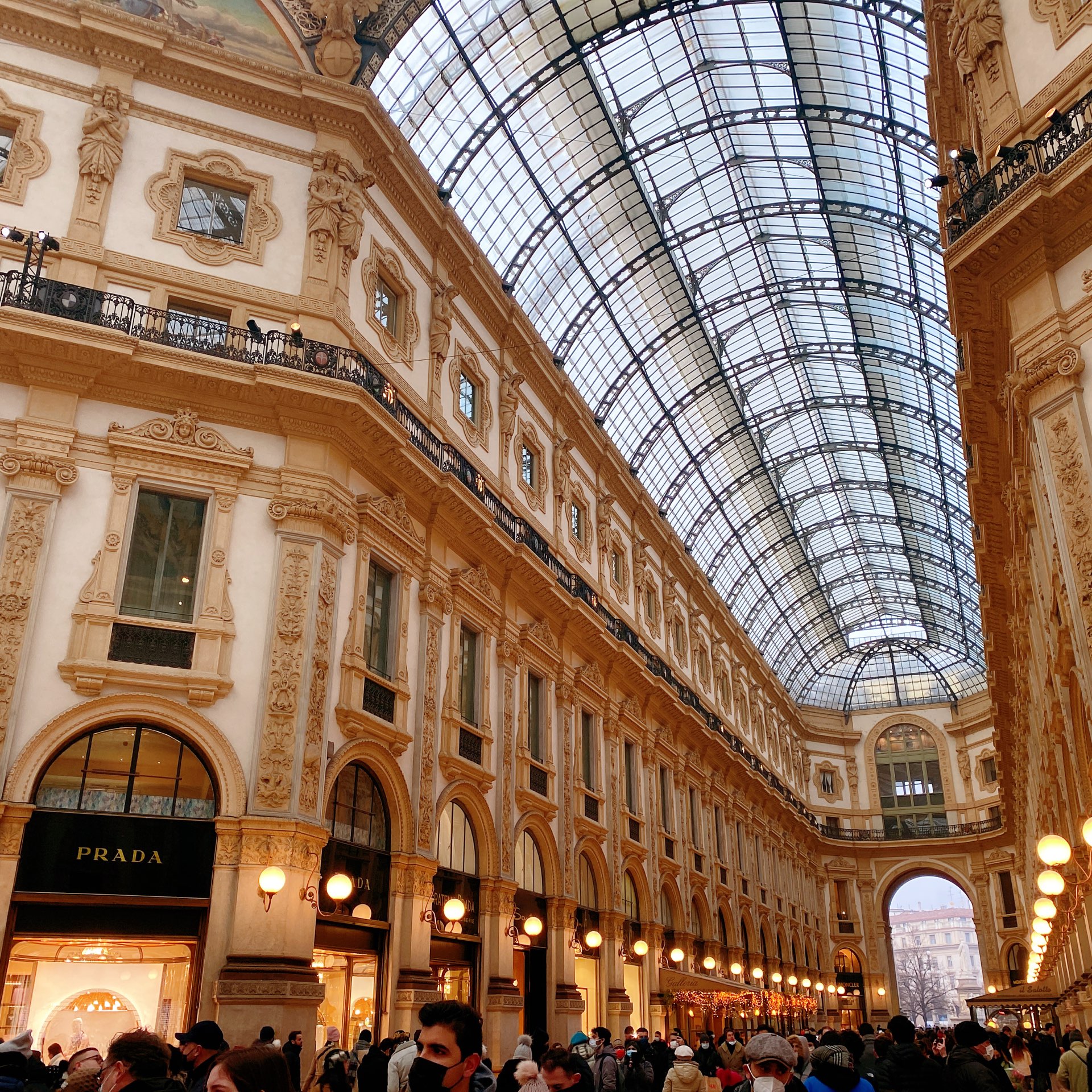 Inside the Vittorio Emanuele II Gallery at Milan City Italy - Louis Vuitton  and Savini Shops Editorial Stock Image - Image of emanuele, european:  120580184