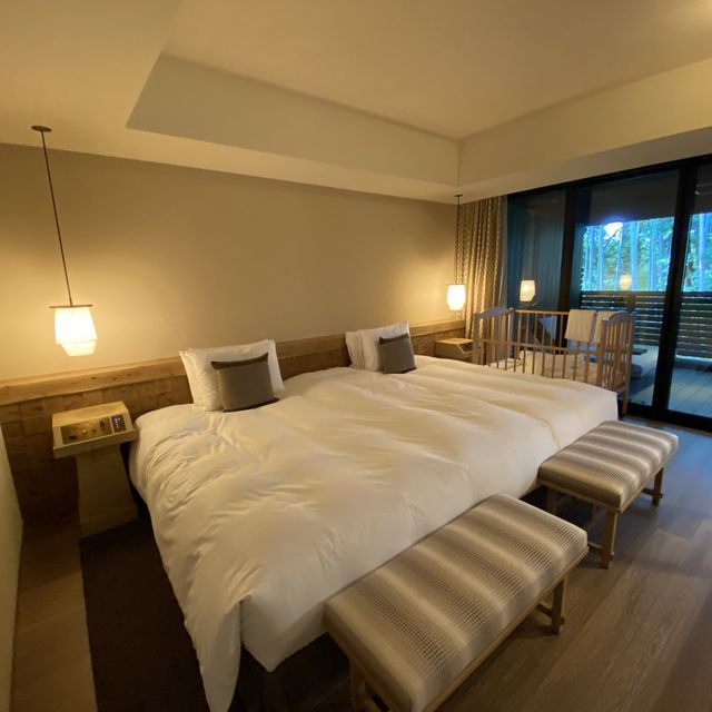 奈良のおすすめホテル「ふふ奈良」客室露天風呂付き