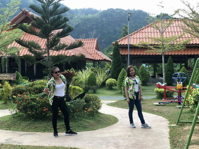 Modelling at Naris Phu View Resort