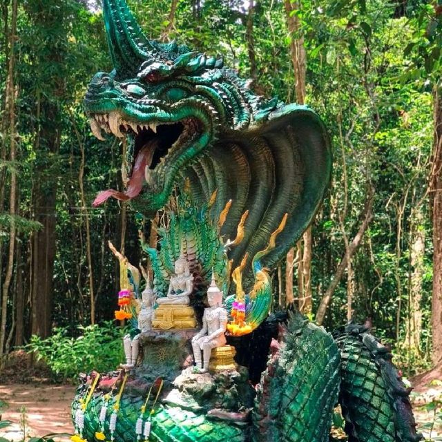วัดป่ากุดสมิง ป่าพญานาคที่เที่ยวสายมูแห่งศรีษะเกษ