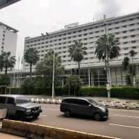 Morning walk around Jakarta