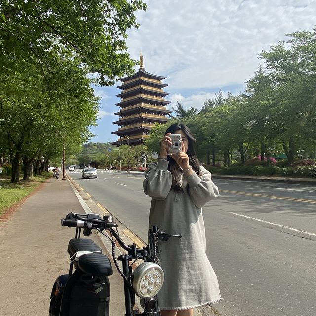 장롱면허도 라이더가 될 수 있는 경주 보문관광단지 라이딩 코스