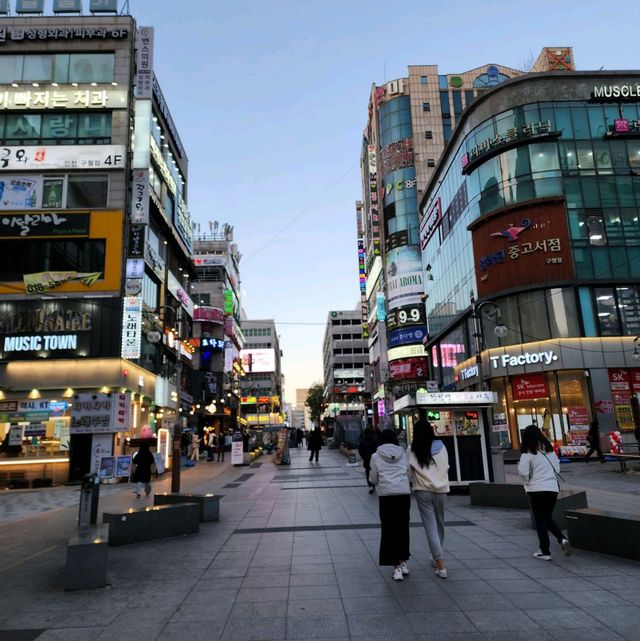 인천 번화가중 하나인 로데오거리를가보자