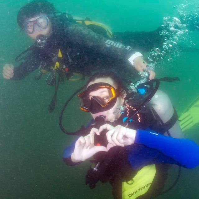 陽光與海等緊你-香港海底水肺潛水體驗