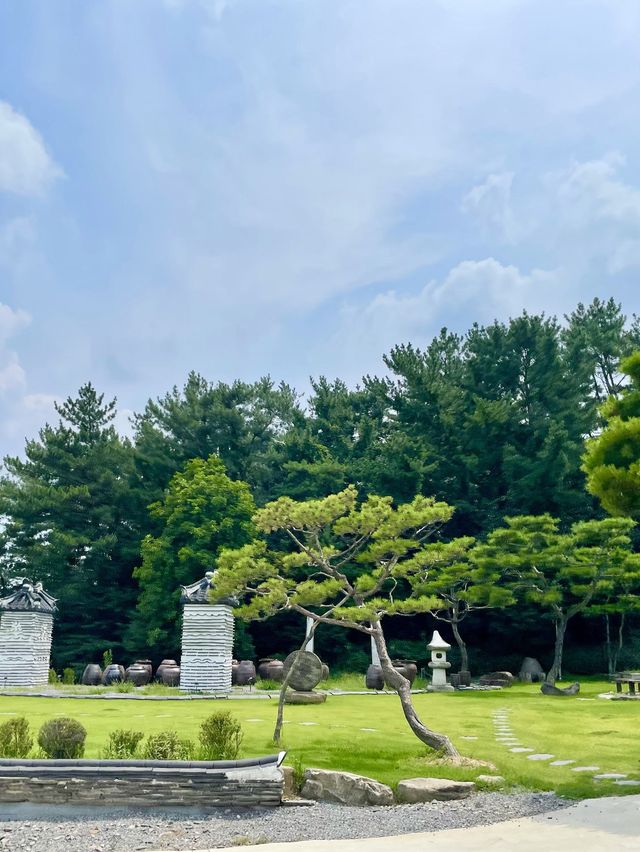 [익산 고스락] 유기농전통장 | 정원카페 | 항아리수목원