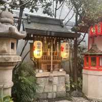 新京極の中にある錦天満宮