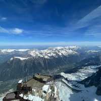 Beautiful views of Mont Blanc all year long