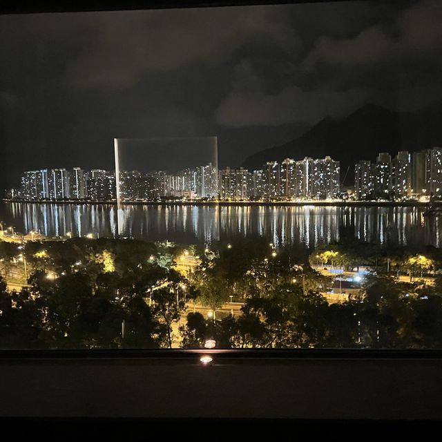 Shatin Hyatt寧靜格調夜景♥️