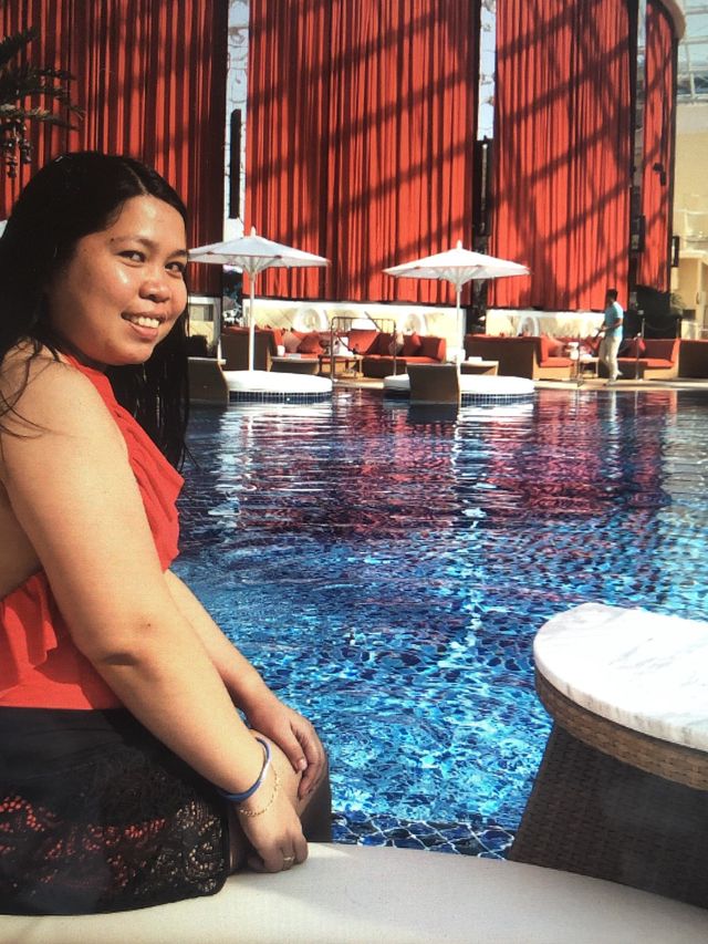 Classy Indoor pool in Manila