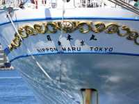 長崎へ寄港。帆船『日本丸』