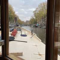 sunset boat cruise in Amsterdam canals