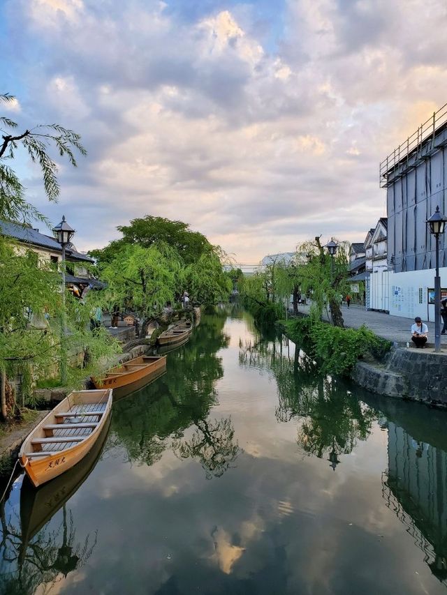 美麗如畫的日本岡山縣倉敷市 