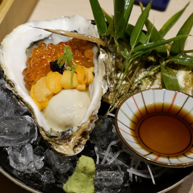 人生☺️第一次吃咁大隻的生蠔🦪