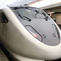 特急列車【こうのとり】で城崎温泉