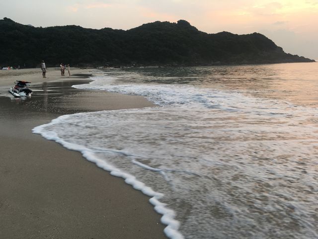 One night camping at Ham Tin