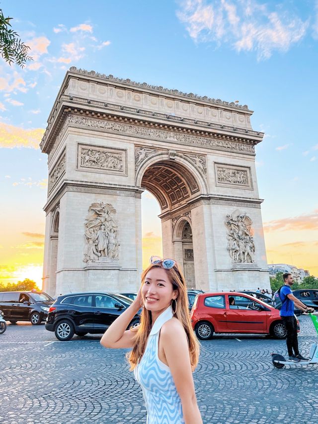 🇫🇷來法國巴黎凱旋門最佳時間！