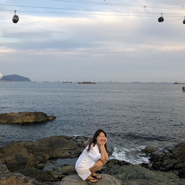 부산 케이블카를 배경삼을 수 있는 곳, '송도구름산책로'