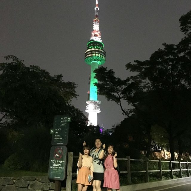 A Night at Namsan Seoul Tower