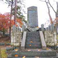 岩手県！盛岡城跡公園の紅葉
