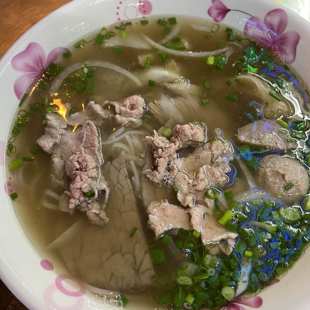 Beef Pho, Beef Blood Soup, exotic items here 