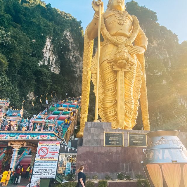 Batu Caves during Thaipusam 