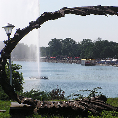 Ada Ciganlija Belgrade Public Beach 