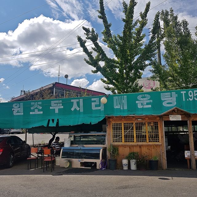 파주 민물 매운탕 맛집. 원조두지리매운탕