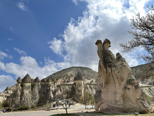 The place most resembling the moon - Cappadocia.