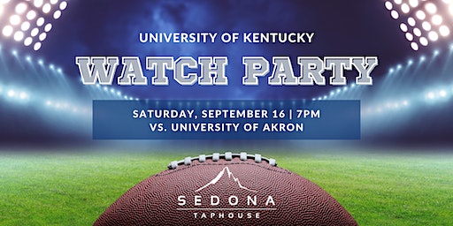 University of Kentucky Football Watch Party vs. University of Akron (Lexington) | Sedona Taphouse