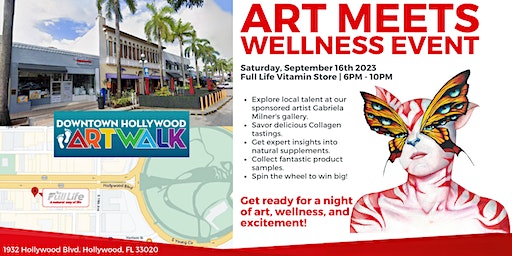 Art Meets Wellness Event (Hollywood) | 1932 Hollywood Boulevard, Hollywood, FL, USA