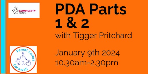 PDA part 1 & 2 with Tigger Pritchard | St Austell Conference Centre