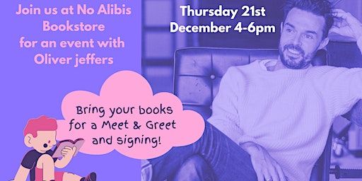 Oliver Jeffers Book Event | No Alibis Bookstore