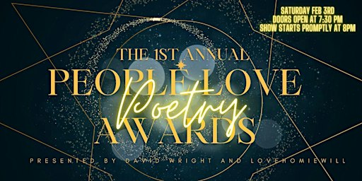 1st Annual People Love Poetry Awards Show | 3212 West 65th Street, Cleveland, OH, USA