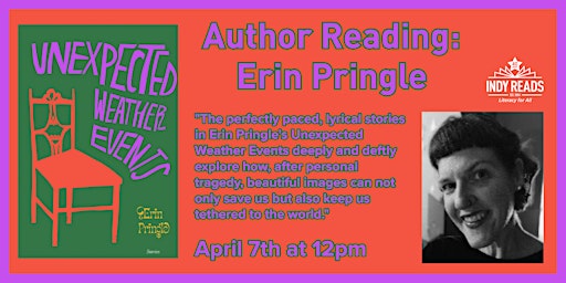 Author Reading: Erin Pringle | Indy Reads