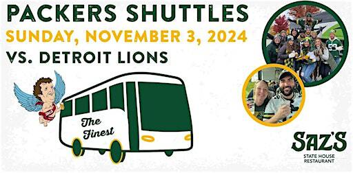 Saz's Shuttle to Lambeau - Green Bay Packers | 125 Mayo Dr