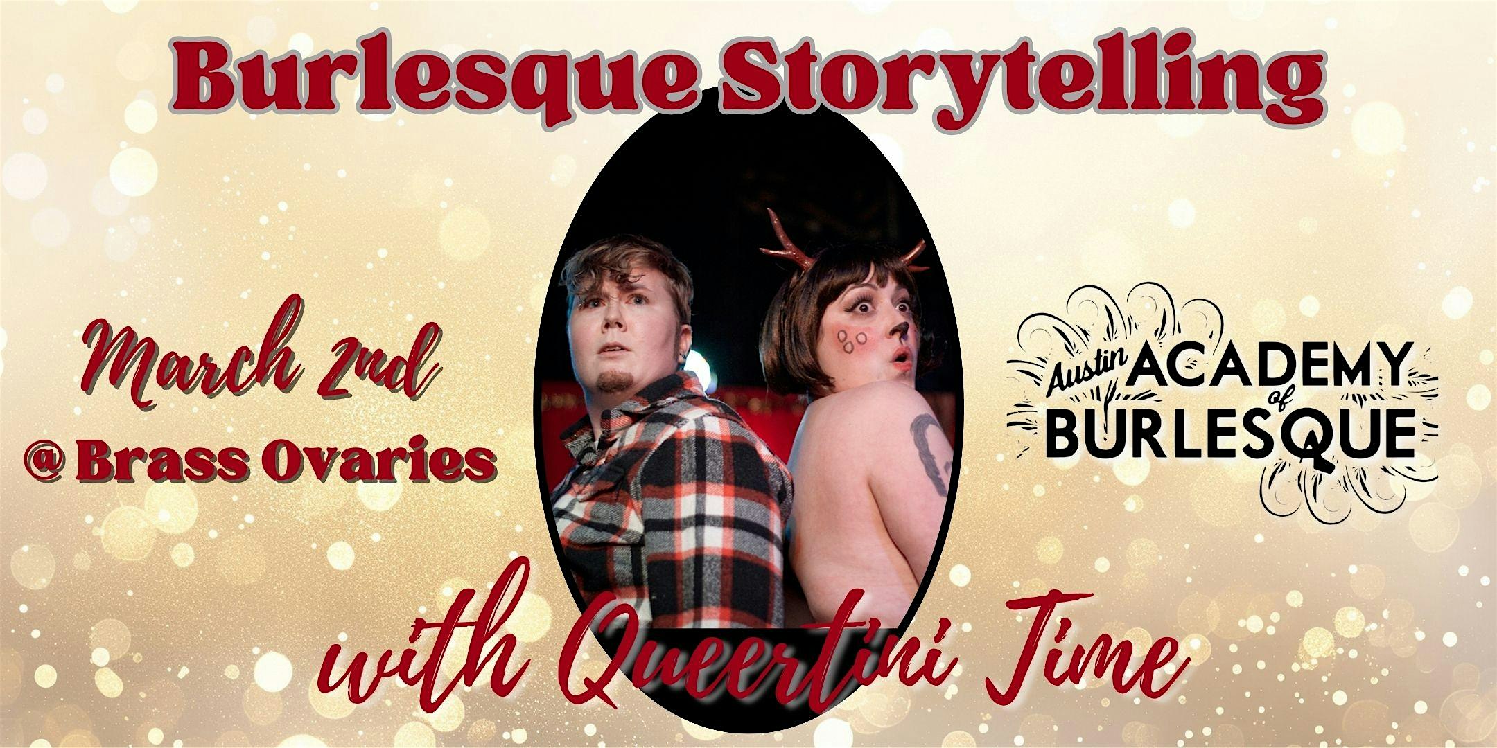 Burlesque Storytelling with Queertini Time | Brass Ovaries