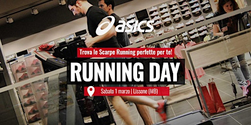 ASICS Running Day, Lissone - Sabato 1 Marzo 2025 | Maxi Sport Lissone