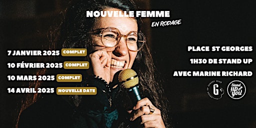 Marine Richard - spectacle de stand up chez M. Georges - Toulouse | 20 Pl. Saint-Georges