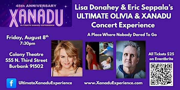 Lisa & Eric’s Ultimate Olivia Newton-John & Xanadu Concert Experience | The Colony Theatre Company