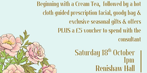 Renishaw Hall Cream tea & Winter facial experience with Temple Spa | Renishaw Hall & Gardens