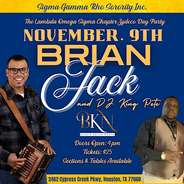 Zydeco Day Party with Lambda Omega Sigma of SGRho | The Boat at Blazin Kajun North