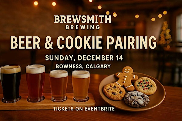 Brewsmith's Beer & Christmas Cookie Pairing | Brewsmith Brewing Company