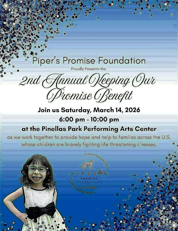 2nd Annual Keeping Our Promise Benefit | The Pinellas Park Performing Arts Center